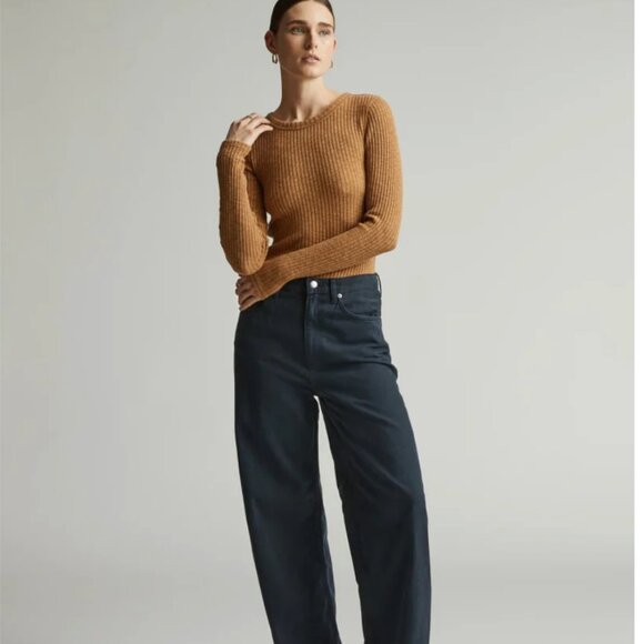 Everlane The Cozy Rib Long-Sleeve Tee NWOT - Picture 3 of 8